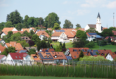 Paunzhausen Ansicht Suedwest